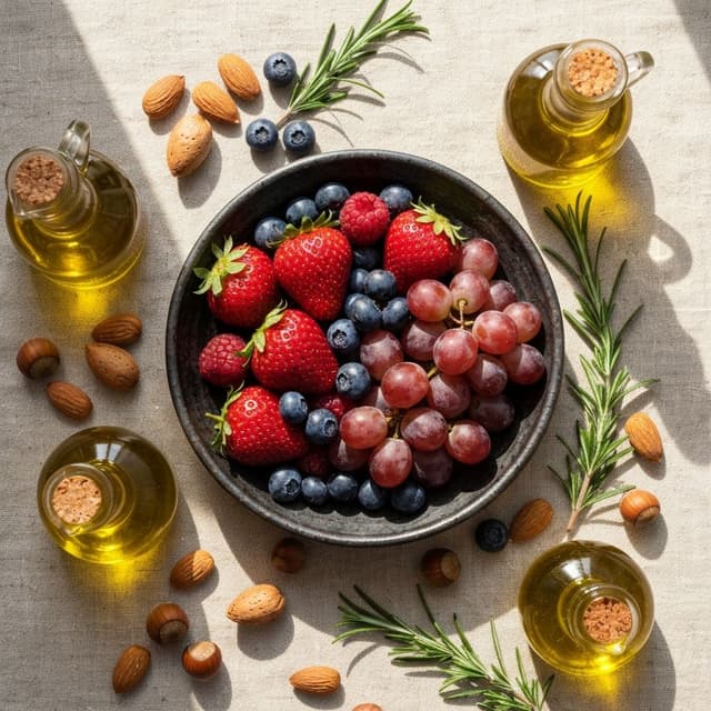 Antioxidant-rich berries and botanicals